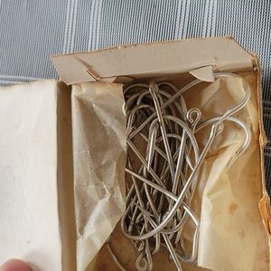 Mustad-O'Shaughnessy Fishing Hooks Forged Ringed Tinned No. 6/0